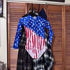 Kids Patriotic Star and Stripe Bodysuit